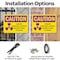 Signmission Radiation & Laser Sign, 10 in H x 14 in W, Plastic, Rectangle OS-2PACK-CR-P-1014-L-10201 - alternate 8